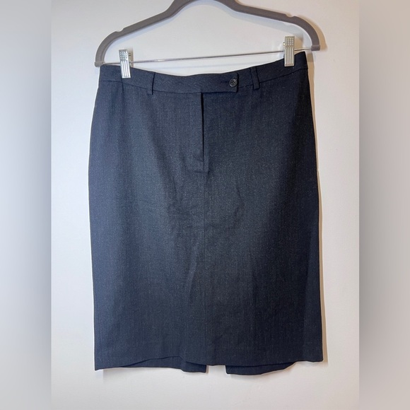 Theory Wool Blend Pencil Skirt Women’s 10 Business - Picture 1 of 11